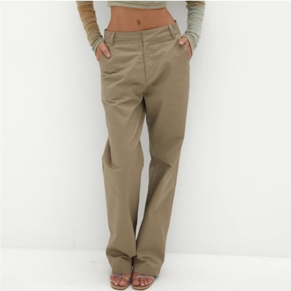 NWT style addict cotton Anderson khaki trousers